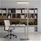 Arcchio LED-lattiavalo Logan Basic, 2 kpl, hopea, 6000 lm – kuva 1