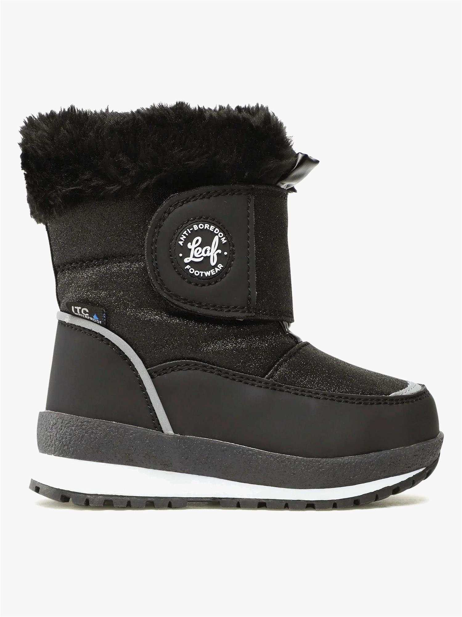Leaf Nautisk Talvikengät, Black, 27