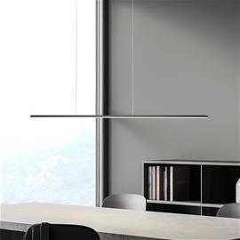 Bopp LED-riippuvalaisin Baseline 2.0, musta, pituus 119 cm