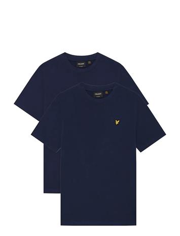 Lyle & Scott 2-Pack Plain T-Shirt - White - 170-176