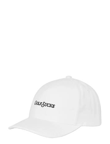TravisMathew Golf Sucks Hat - White - ONE SIZE