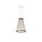 Vibia LED-riippuvalaisin ARRAY beige 71 x 55 cm kartio 927 himmennettävä – kuva 1