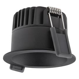 LEDVANCE Darklight Alasvalo 8 W Musta