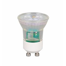 LED-heijastinlamppu mini, GU10, 4 W, 4 000 K, läpinäkyvä, himmennettävä