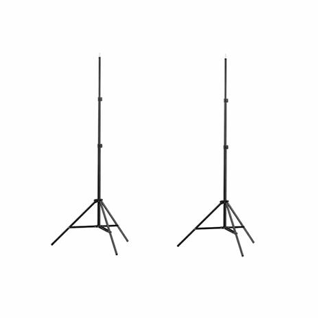 vidaXL Valoteline 2 kpl Korkeus 78 - 210 cm