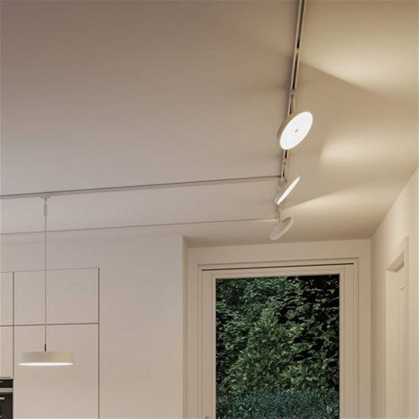 Paulmann URail Smart-LED-kohdevalaisin Hildor, signaalivalkoinen, ZigBee