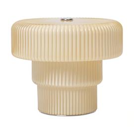 Ferm Living Ripple portaattilamppu 10 cm Kaura