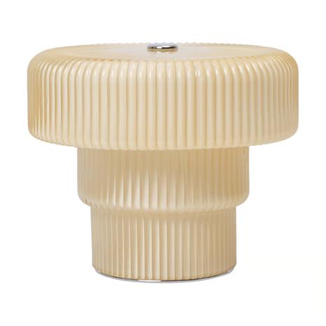 Ferm Living Ripple portaattilamppu 10 cm Kaura