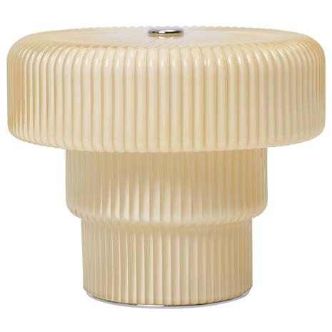 Ferm Living Ripple portaattilamppu 10 cm Kaura