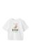 Mango Printed Cotton-Blend T-Shirt - White - 5-6 – kuva 1