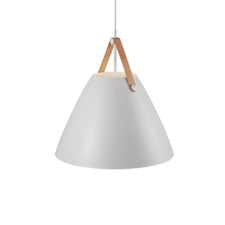 Strap-riippuvalo, metallivarjostin Ø48cm valkoinen