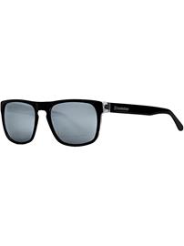 Horsefeathers Keaton Gloss Black Aurinkolasit mirror white