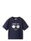 Mango Printed Cotton-Blend T-Shirt - Navy - 3-4 – kuva 1