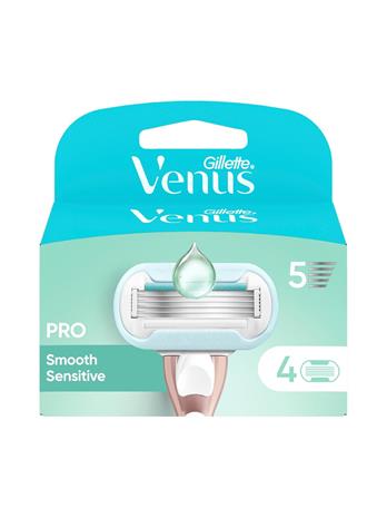 Gillette Venus Extra Smooth Sensitive, vaihtoterät 4 kpl