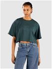 Vans Ellipse Relax Crop T-Paita mystic moss Naiset
