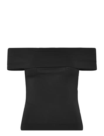 Weekday Off Shoulder Top - Black - XL