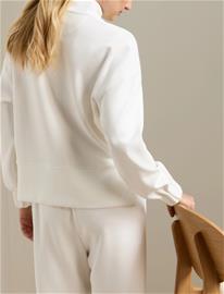 Peter Millar Flora Knit Half-Zip Pullover - White - XL