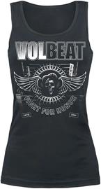 Volbeat - Fight For Honor - Toppi - Naiset - Musta