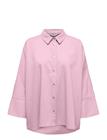 ONLY Onlgrace-Soft Life 3/4 Shirt Cc Pnt - Pink - XL