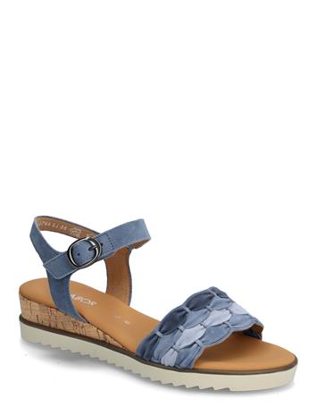 Gabor Wedge Sandal - Brown - 42