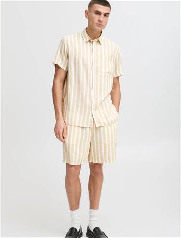 Solid Sdfried Tops Shirts Short-sleeved Grey Solid