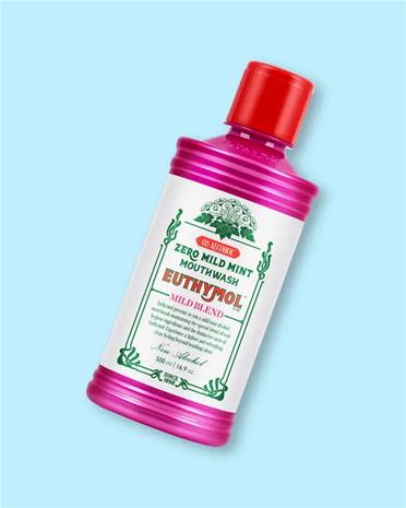 Euthymol Mild Mint Mouthwash - 500 ml