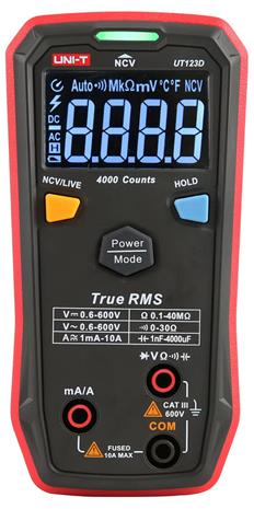 Digitaalinen yleismittari UT123D True RMS