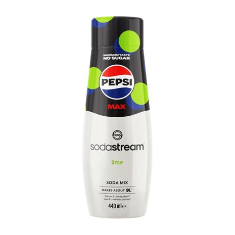 Sodastream Pepsi Max Lime 440 ml, makutiiviste
