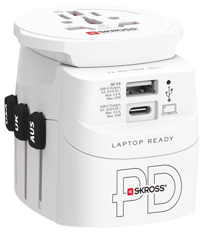 Skross Pro Light USB World Matka-adapteri