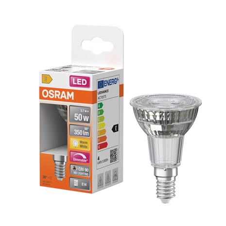 Himmennettävä heijastinlamppu LED E14 3,7 W Osram