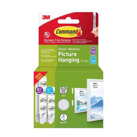 Kiinnityspalat Command Value Pack, small / medium