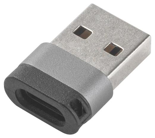 Exibel USB-A - USB-C Sovitin, 480 Mbps