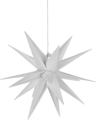 3D-tähti LED 50 cm, ulko- ja sisäkäyttöön Northlight