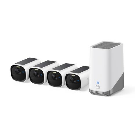 EufyCam E40 4 x Valvontakamera 2K ja HomeBase