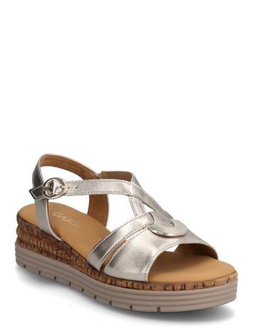 Gabor Wedge Sandal - Black - 42