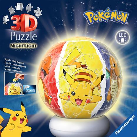 Ravensburger Pokémon 3D-palapeli Yövalo 72
