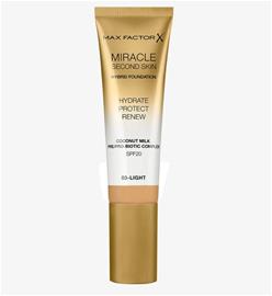 Max Factor - Miracle Second Skin Foundation - 03