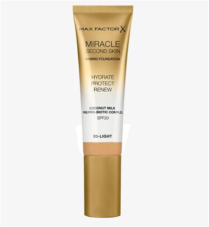 Max Factor - Miracle Second Skin Foundation - 03