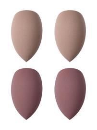Real Techniques Bare finish -meikkisienipakkaus, 4-pack