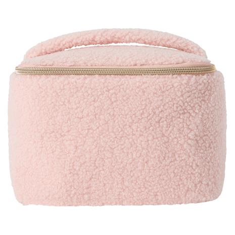 Soft Spell Blush Cloud Beauty Case Large Makeup Bag Teddy