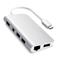 Satechi USB-C Multimedia Adapter. hopea – kuva 1
