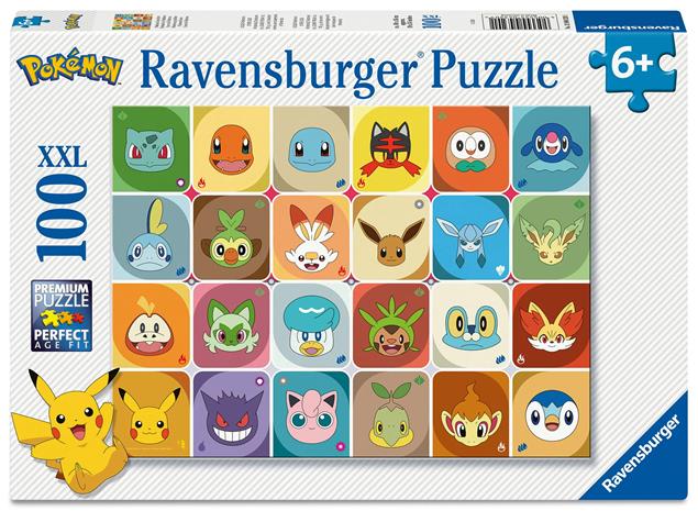 Palapeli: Pokemon - Faces (100) PALA