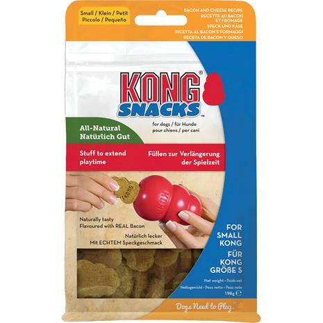 KONG Snacks Bacon & Cheese - S-koko: 198 g, 4 g/kpl, Lelut koirille