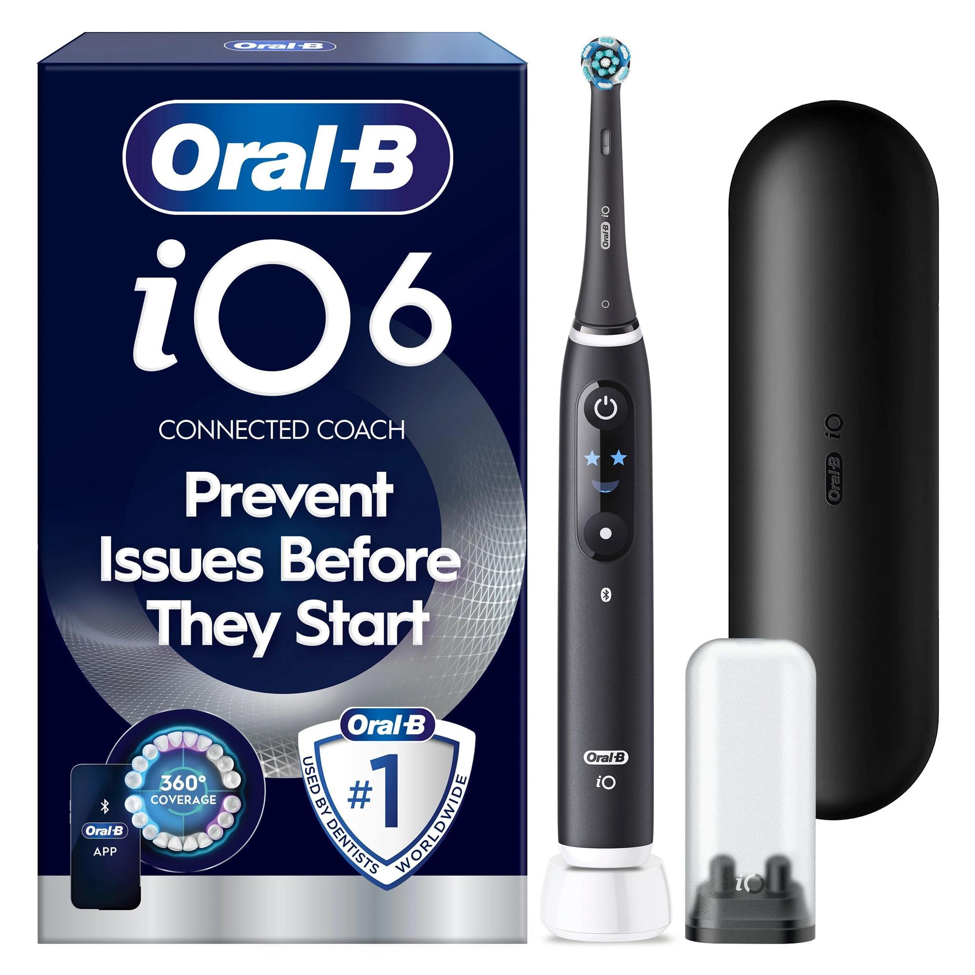 Oral-B iO 6 Sähköhammasharja, 5 harjaustilaa