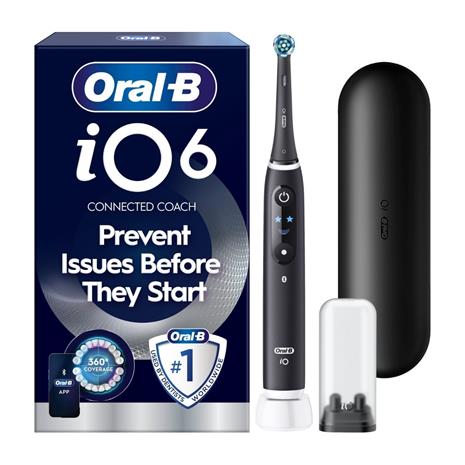 Braun Oral-B iO Series 6, sähköhammasharja + matkakotelo