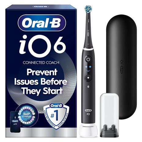 Braun Oral-B iO Series 6, sähköhammasharja + matkakotelo