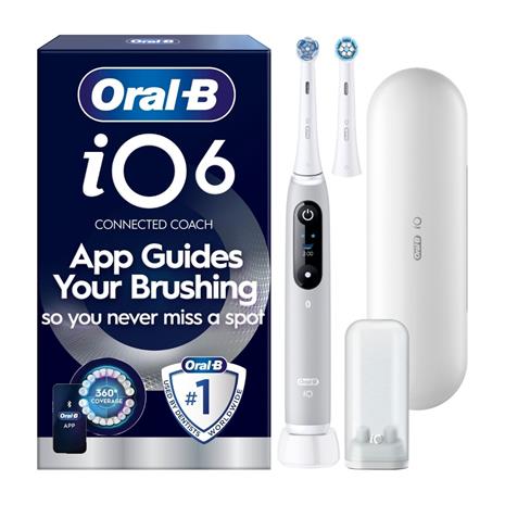 Braun Oral-B iO Series 6, sähköhammasharja + matkakotelo