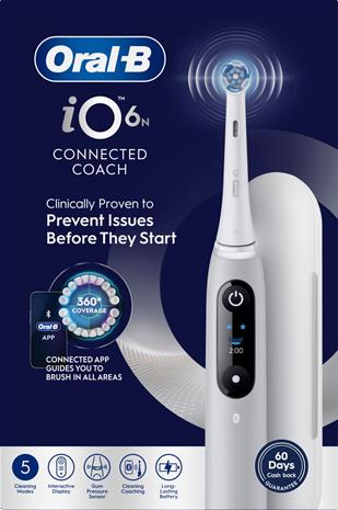 Braun Oral-B iO Series 6, sähköhammasharja + matkakotelo