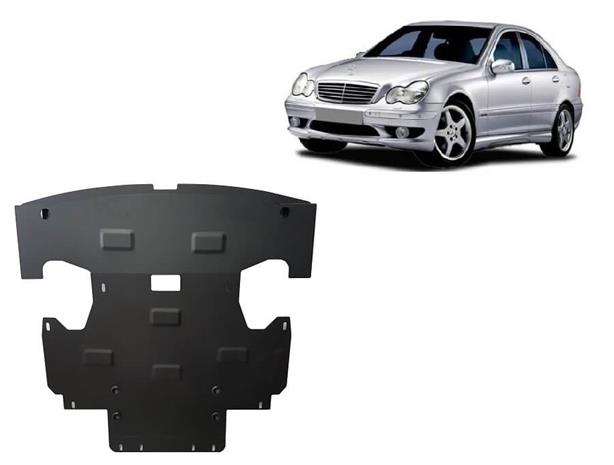Pohjapanssari moottorille Mercedes C-Class (2000-2007), terästä
