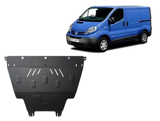 Pohjapanssari moottorille Renault Trafic (2011-2014), terästä